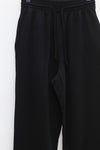 BASERANGE Loose Fit Sports Pants Made in Portugal BAS-FSP-HEI Black Italian Wool FSP